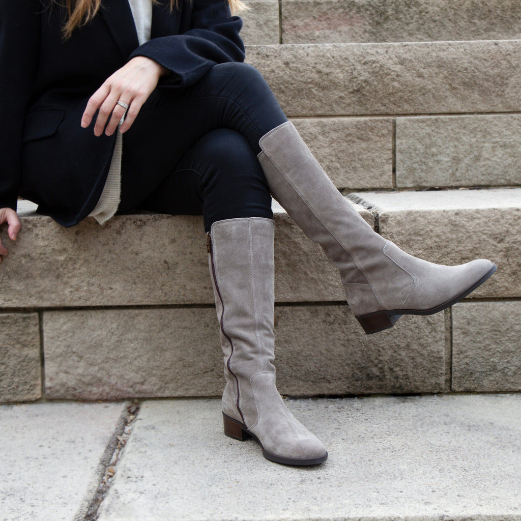 ARA LONG BOOTS 22215 Taupe Suede