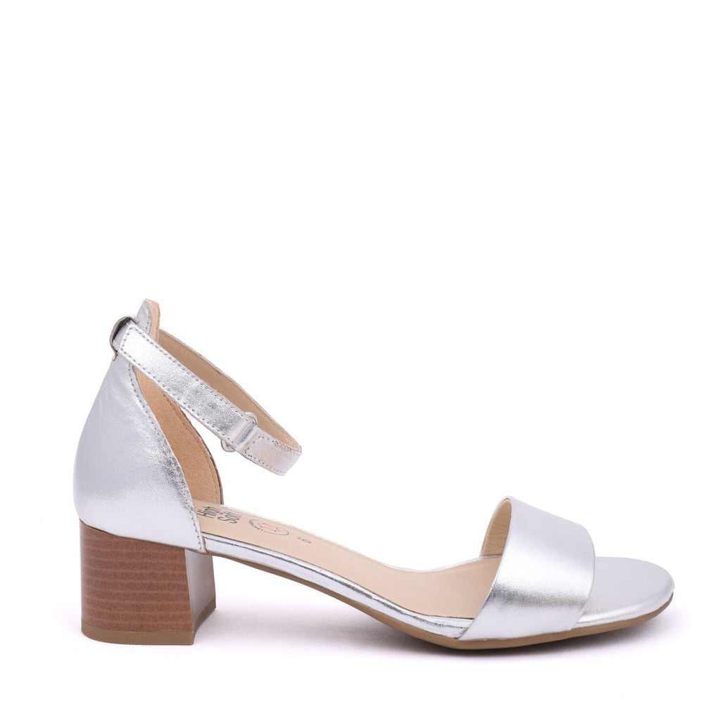 ARA MEDIUM HEELED SANDALS 25601 Silver