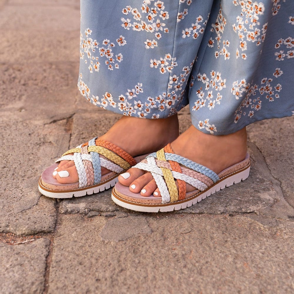 ARA SLIDES 28120 Pastel Multi