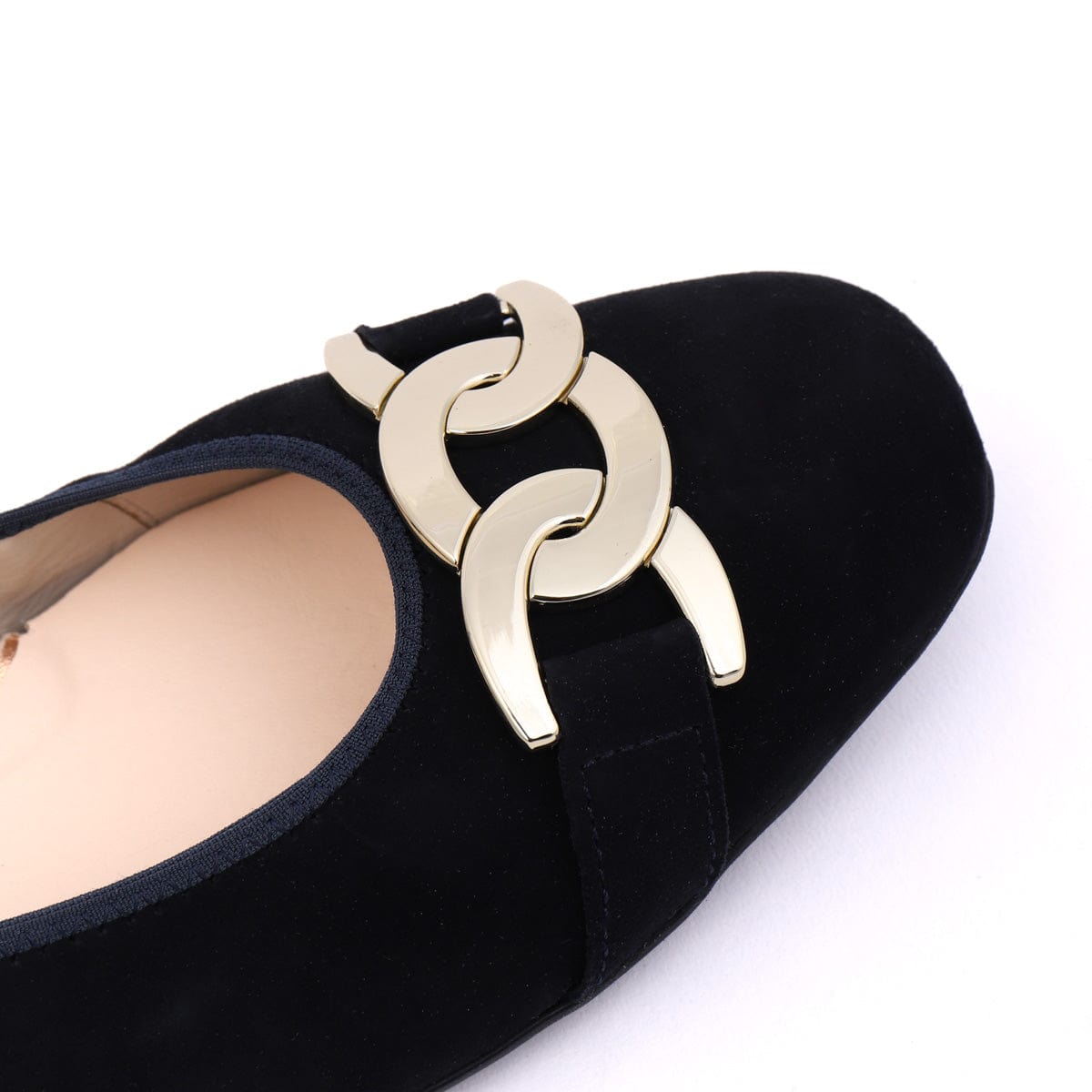 ARA SLING BACKS - LOW 11806 Navy Suede