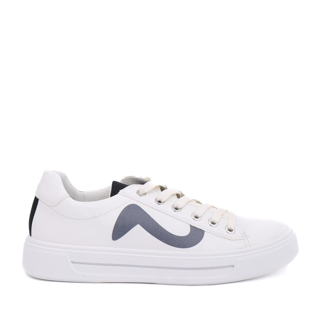 ARA SNEAKERS 27402 Logo White/Navy