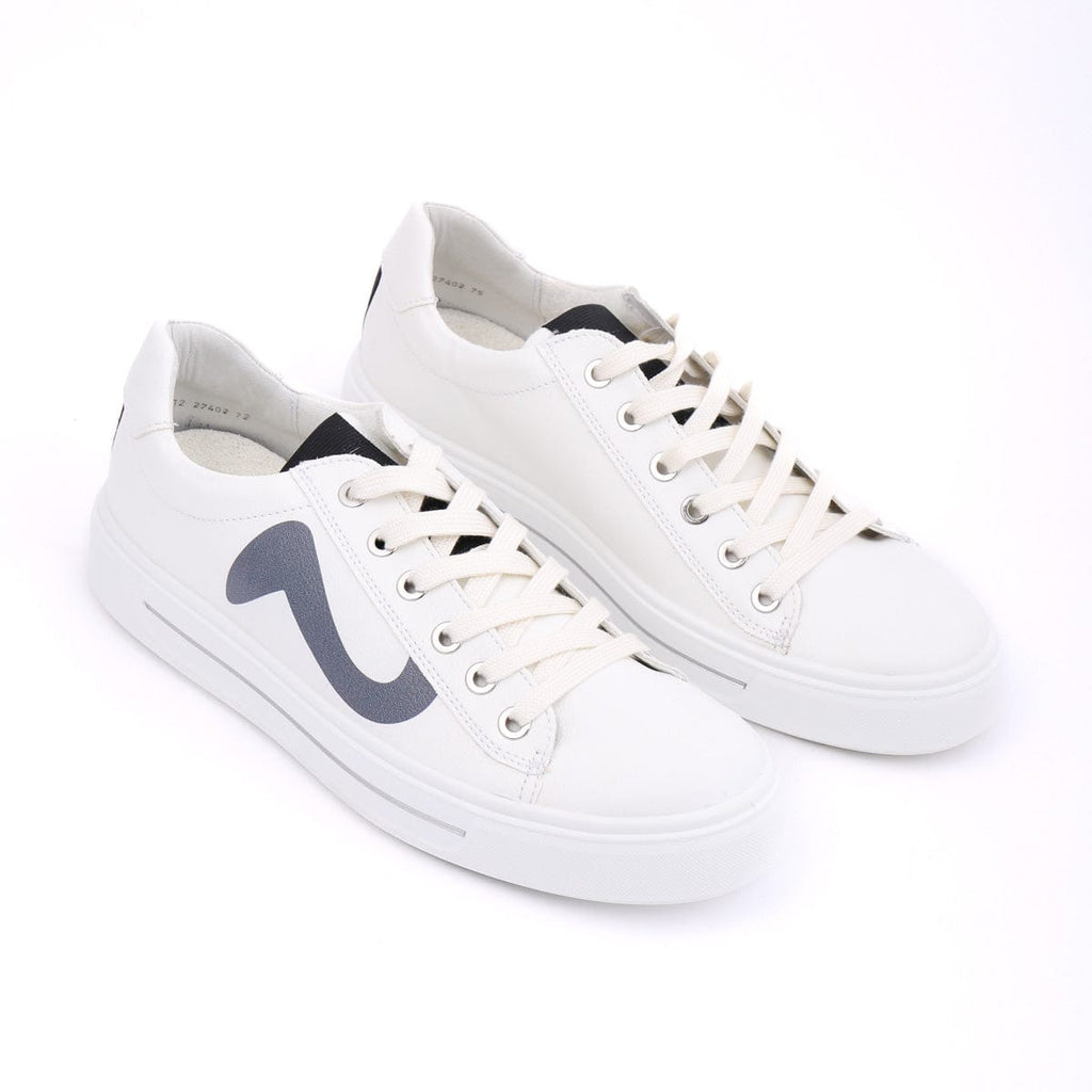ARA SNEAKERS 27402 Logo White/Navy