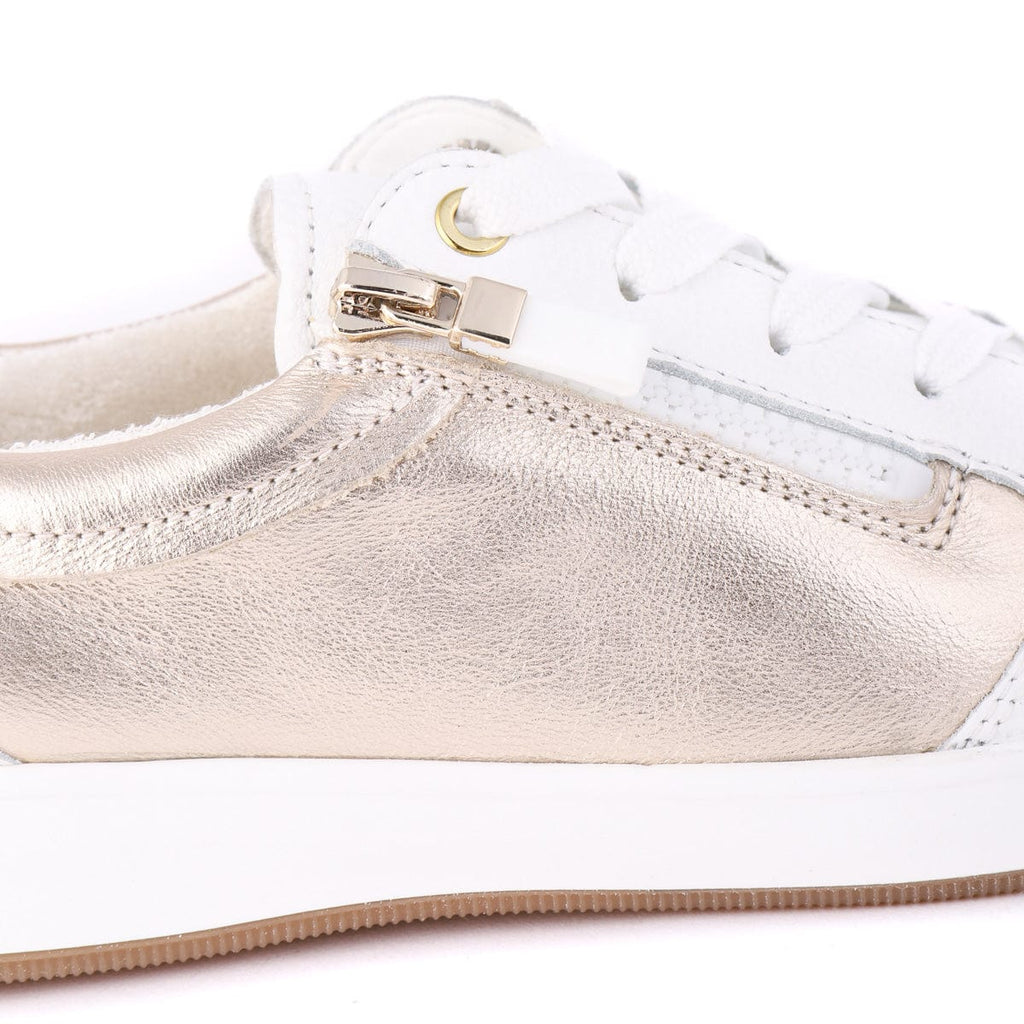 ARA SNEAKERS 34423 White and Gold