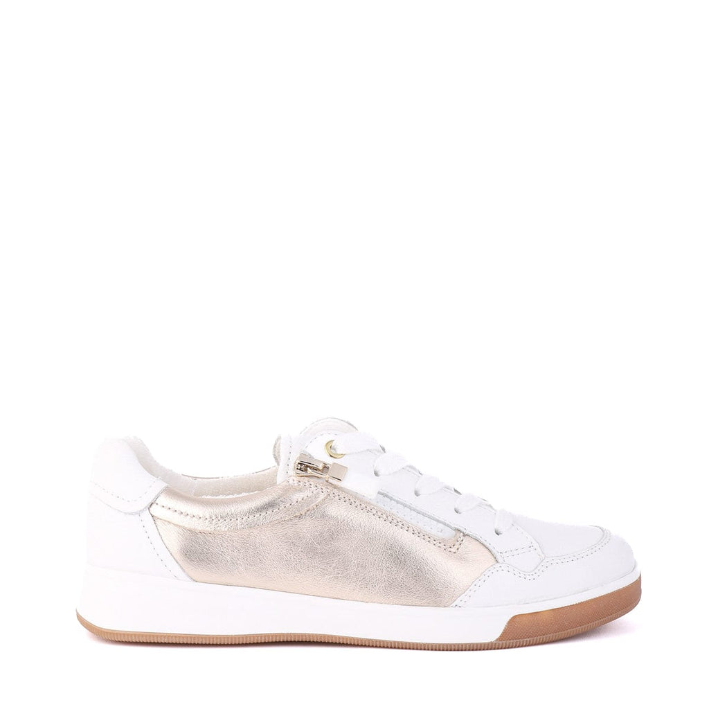 ARA SNEAKERS 34423 White and Gold