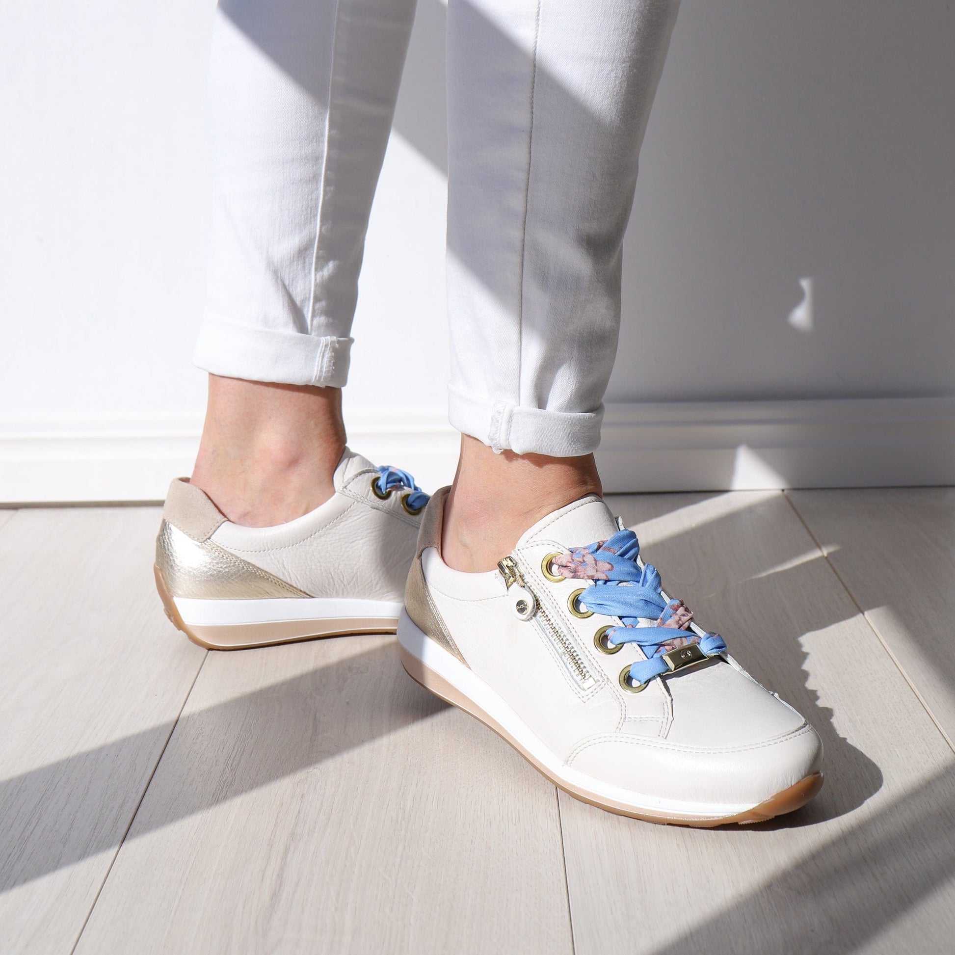 ARA SNEAKERS 44587 Cream Multi