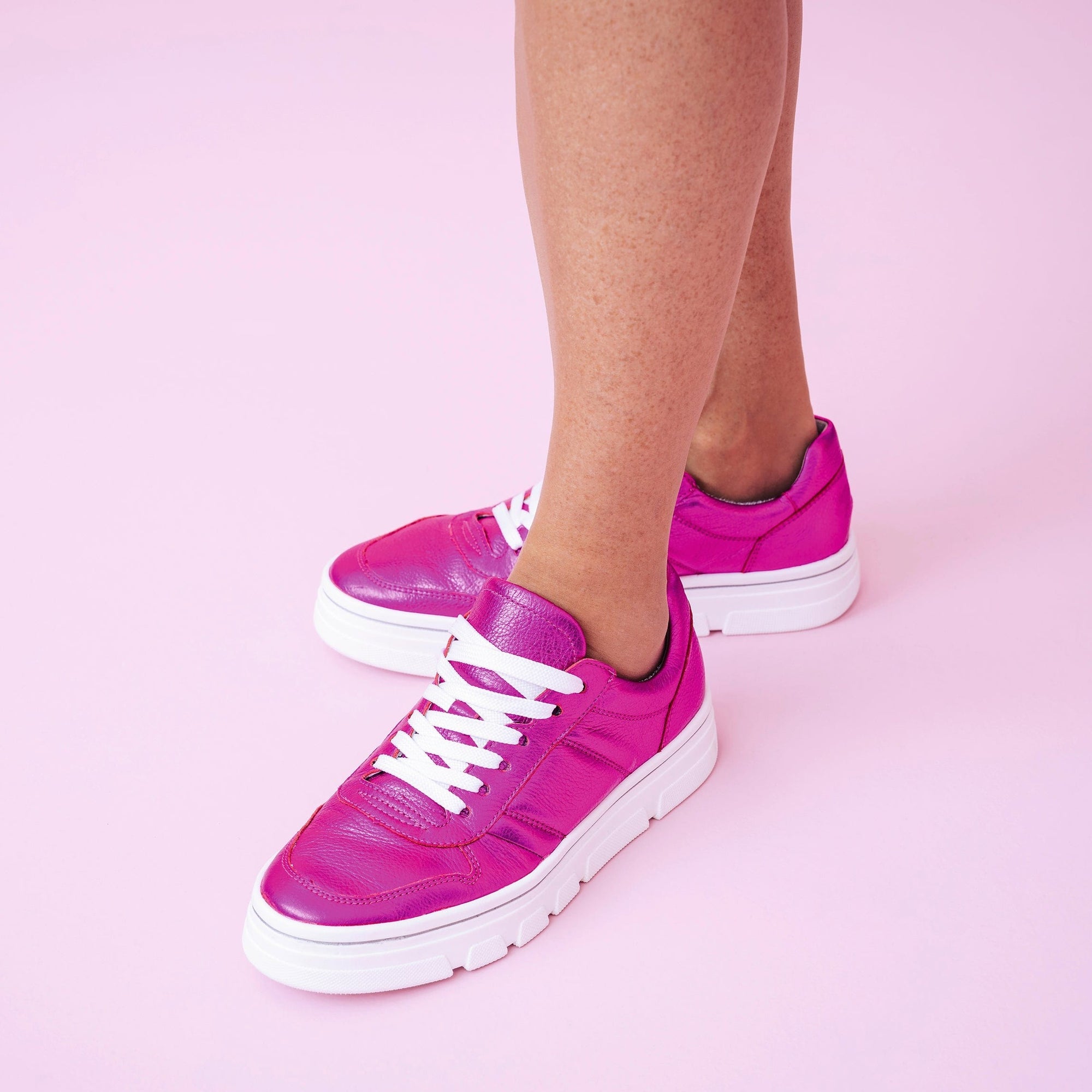 ARA SNEAKERS 47101 Metallic Fuschia