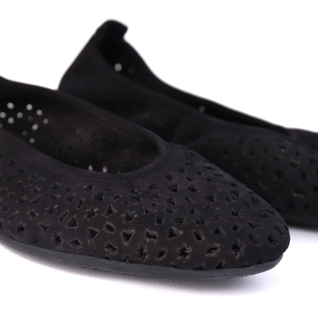 ARCHE BALLETS LILY Black Nubuck