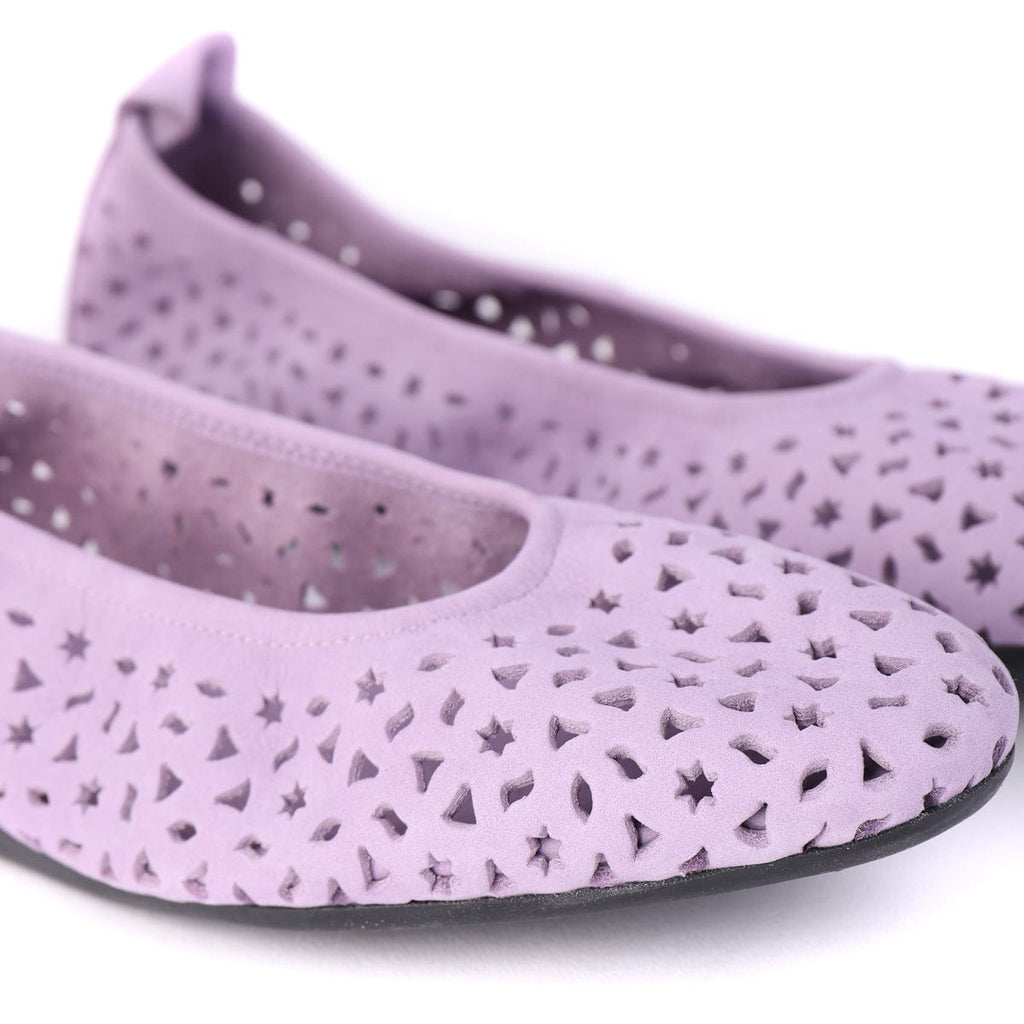 ARCHE BALLETS LILY Lilac Nubuck