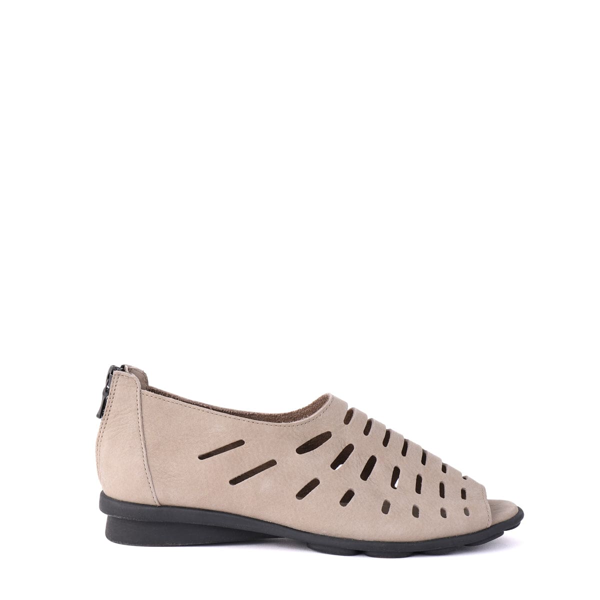 ARCHE LOW WEDGE SANDALS DENYLI Taupe Nubuck