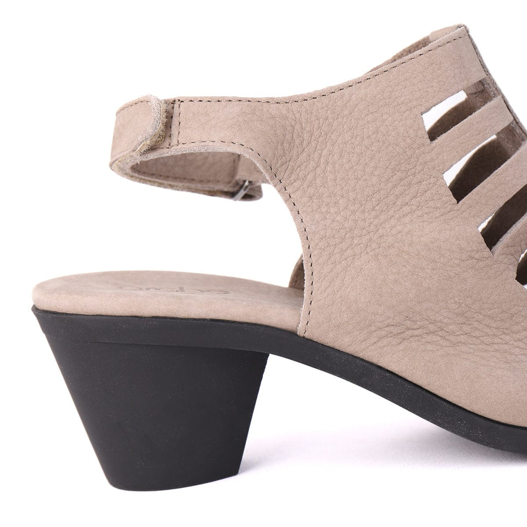 ARCHE MEDIUM HEELED SANDALS SOEXOR Taupe Nubuck