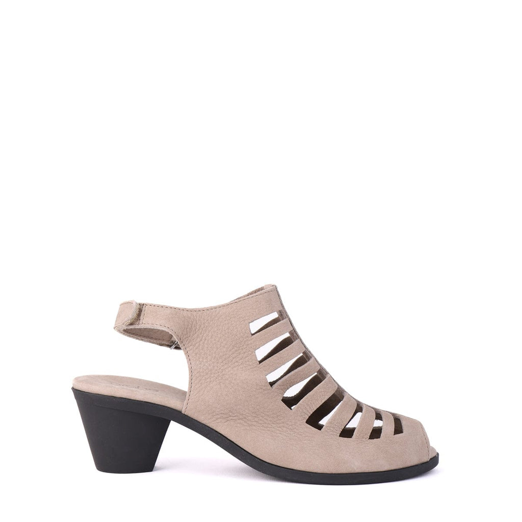 ARCHE MEDIUM HEELED SANDALS SOEXOR Taupe Nubuck