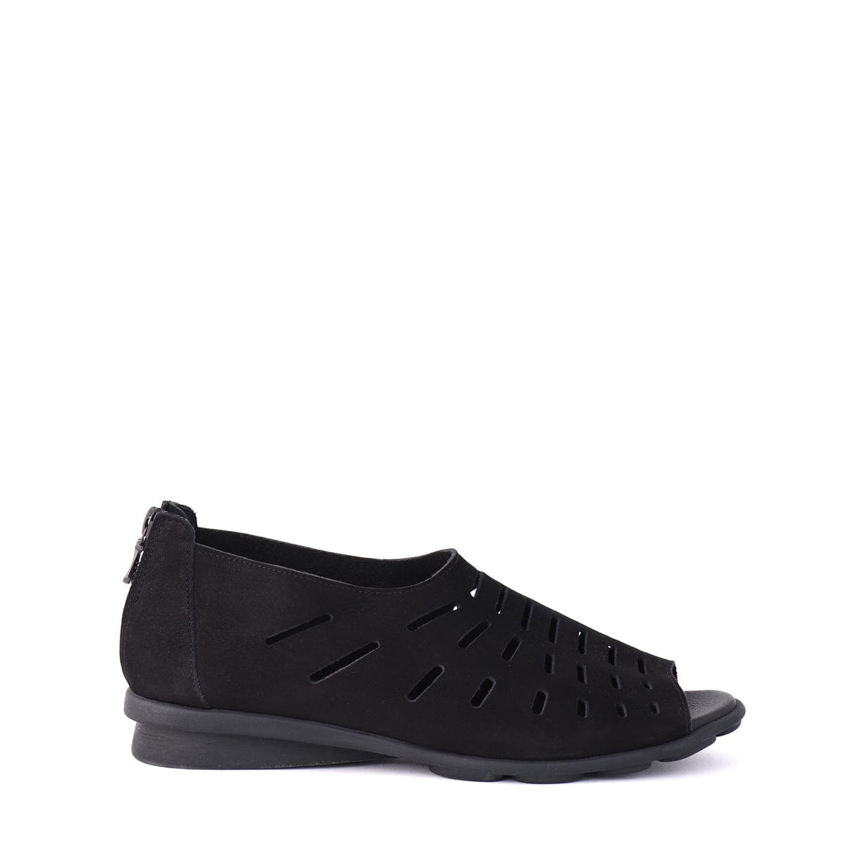 ARCHE TOE PEEPS - LOW DENYLI Black Nubuck