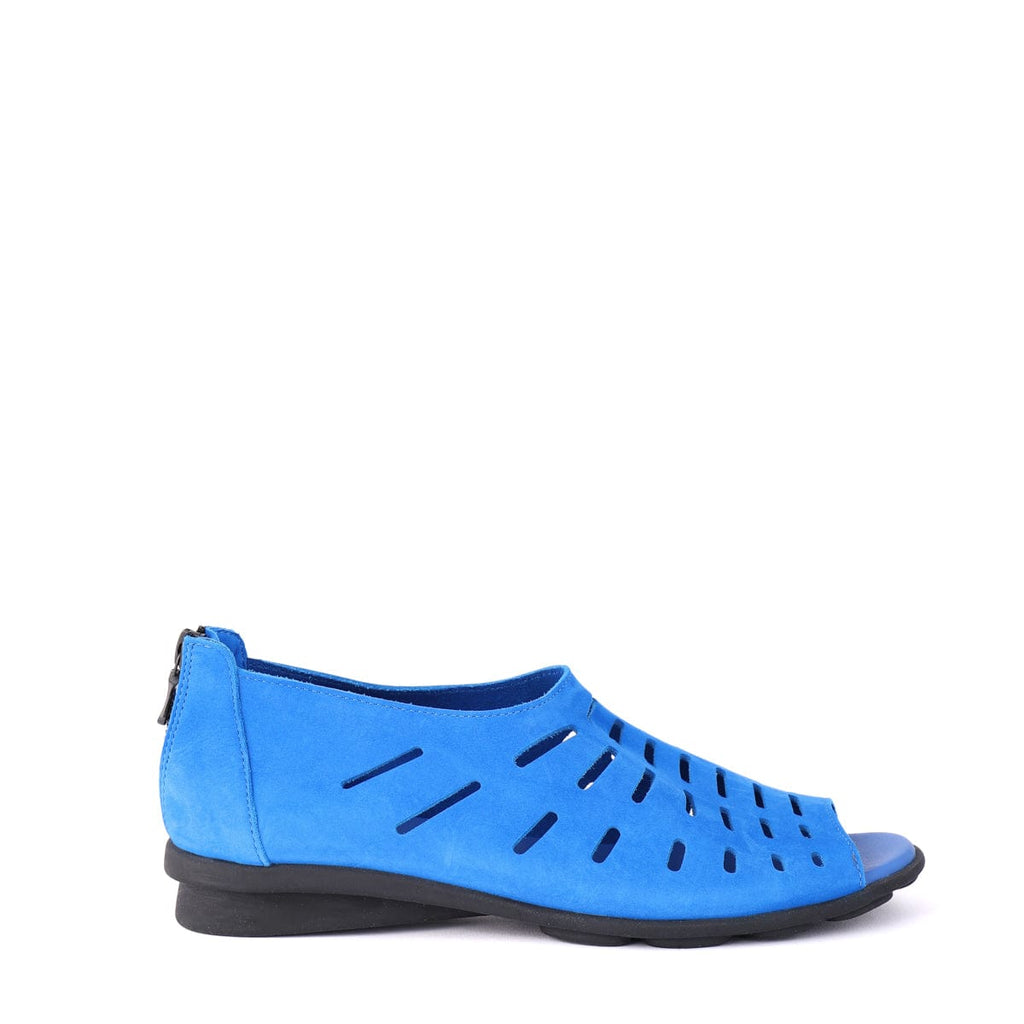 ARCHE TOE PEEPS - LOW DENYLI Cobalt Nubuck