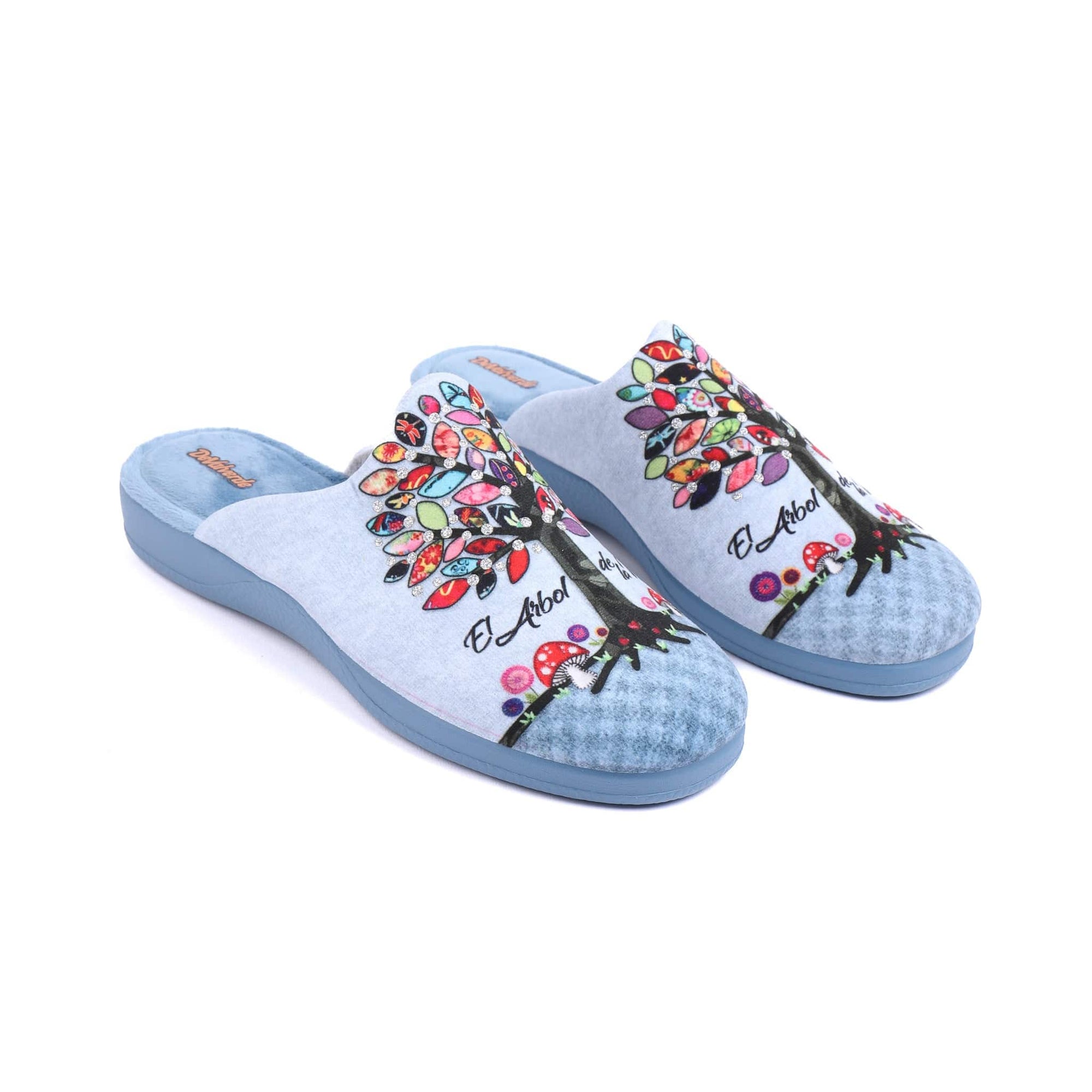 DEVALVERDE SLIPPERS SLIPPERS 1135 BLUE