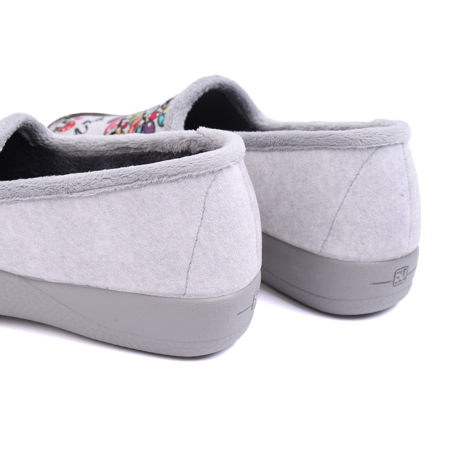 DEVALVERDE SLIPPERS SLIPPERS 1138 GREY