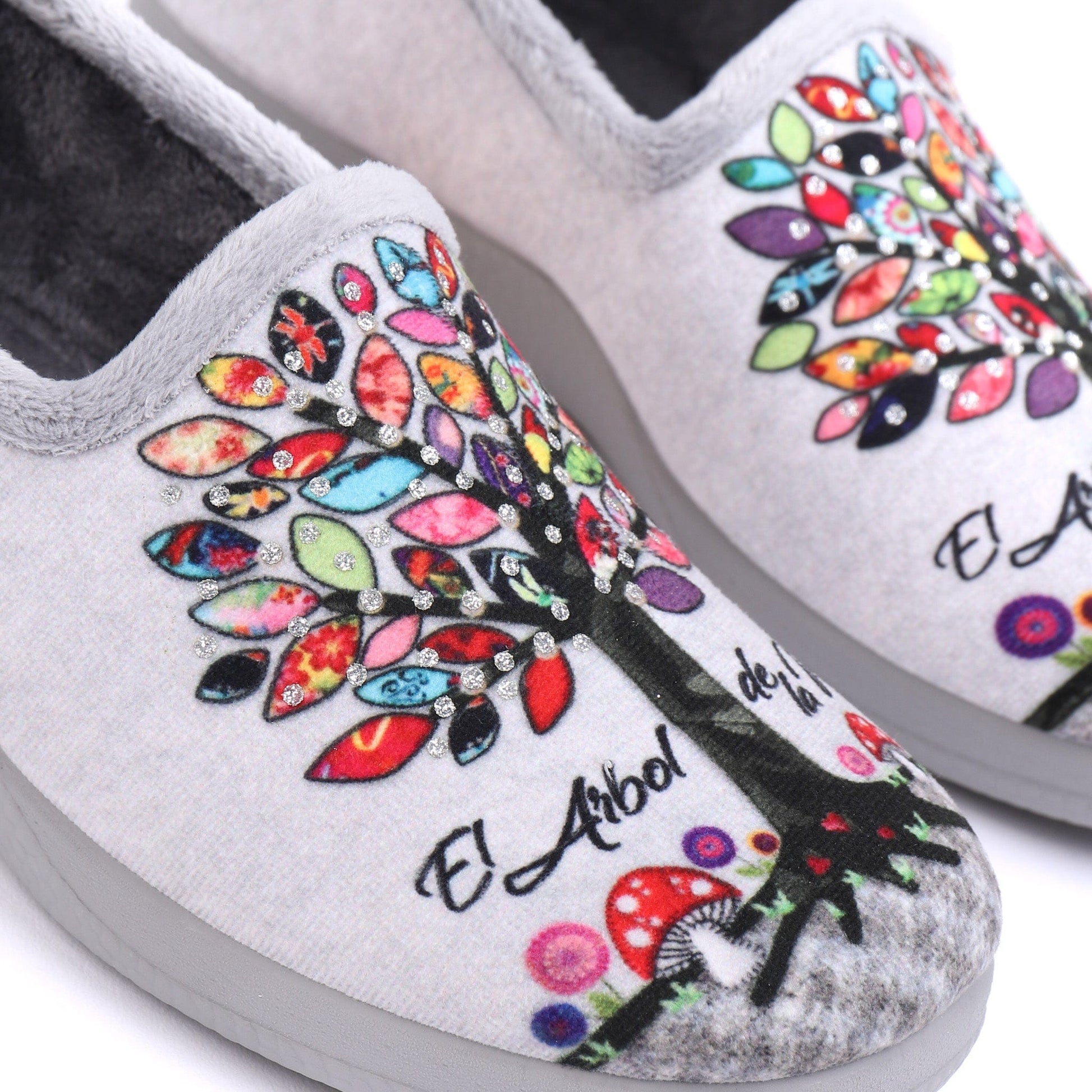 DEVALVERDE SLIPPERS SLIPPERS 1138 GREY