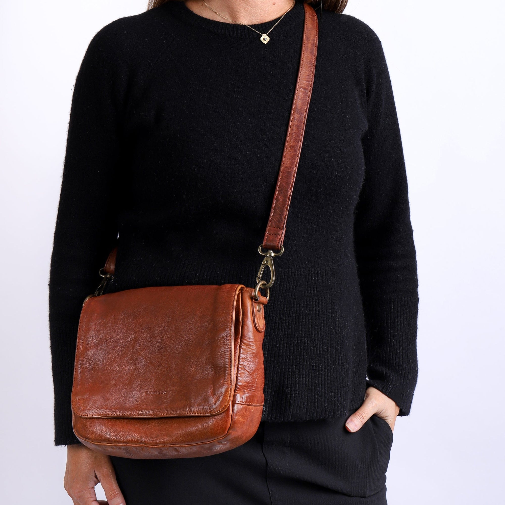 LEISURES ACCESSORIES BAGS GAIL Cognac