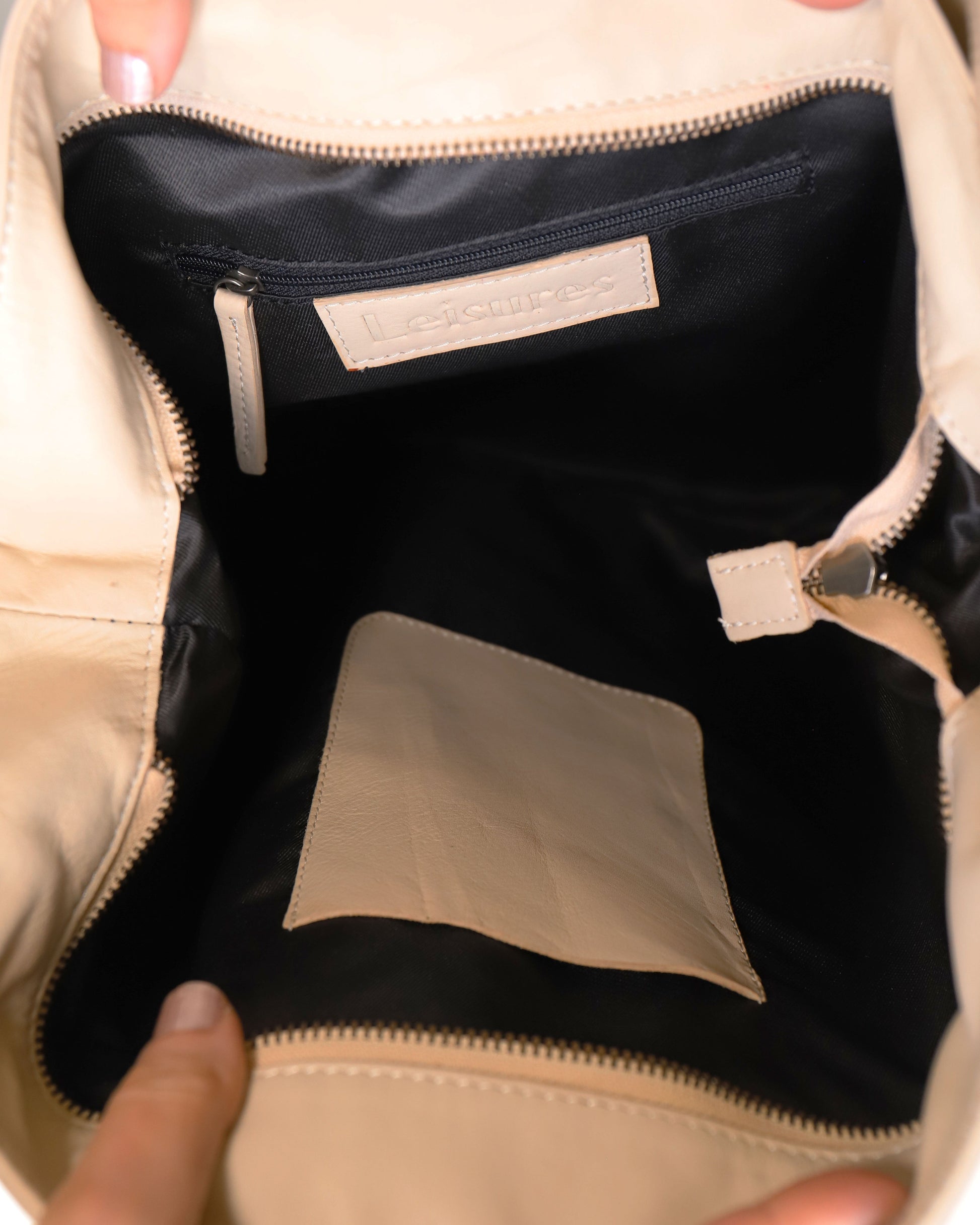 LEISURES ACCESSORIES BAGS ISOBEL Bone Large