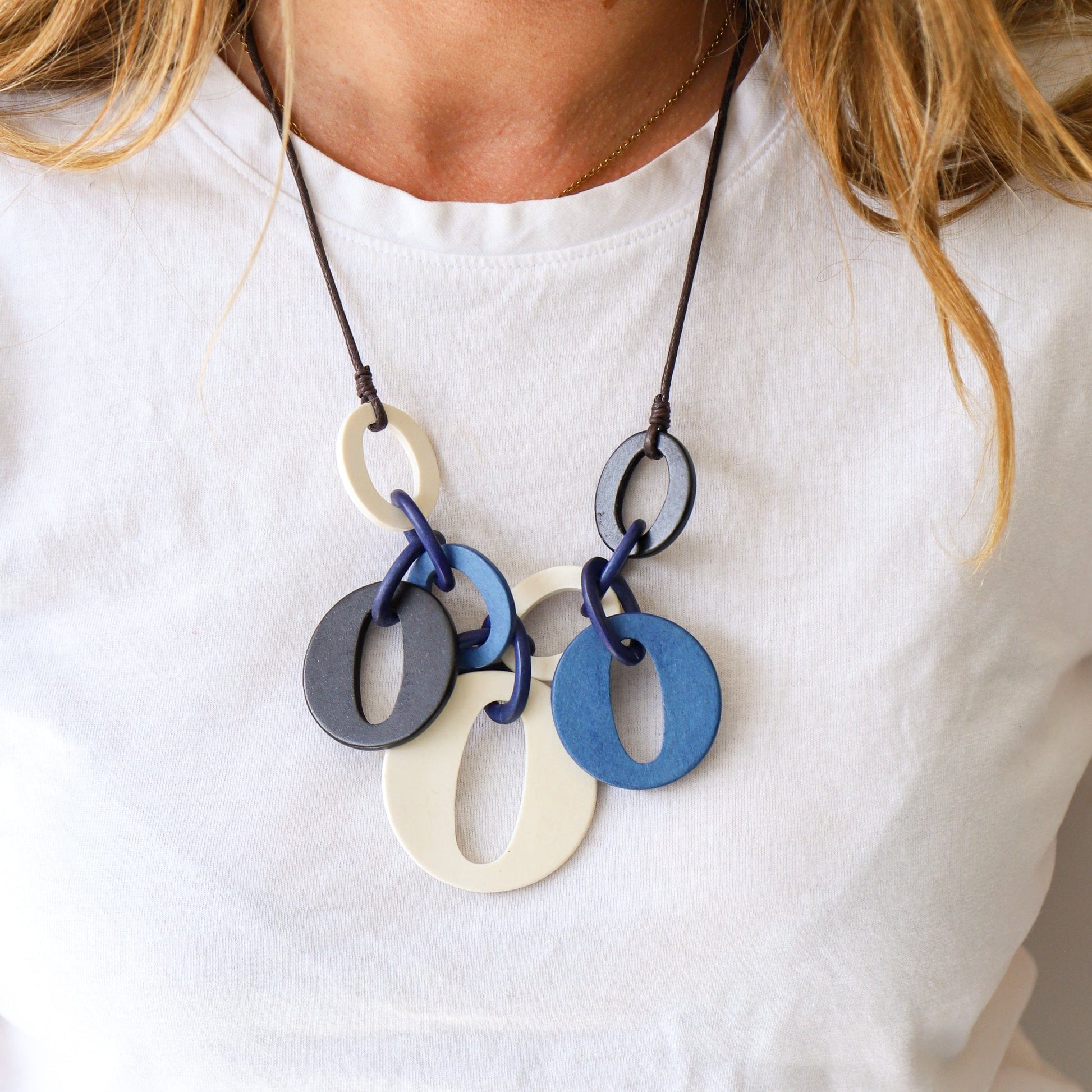 LEISURES ACCESSORIES NECKLACES CASEN Blue Multi