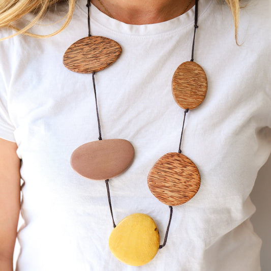 LEISURES ACCESSORIES NECKLACES CELIA Yellow Multi