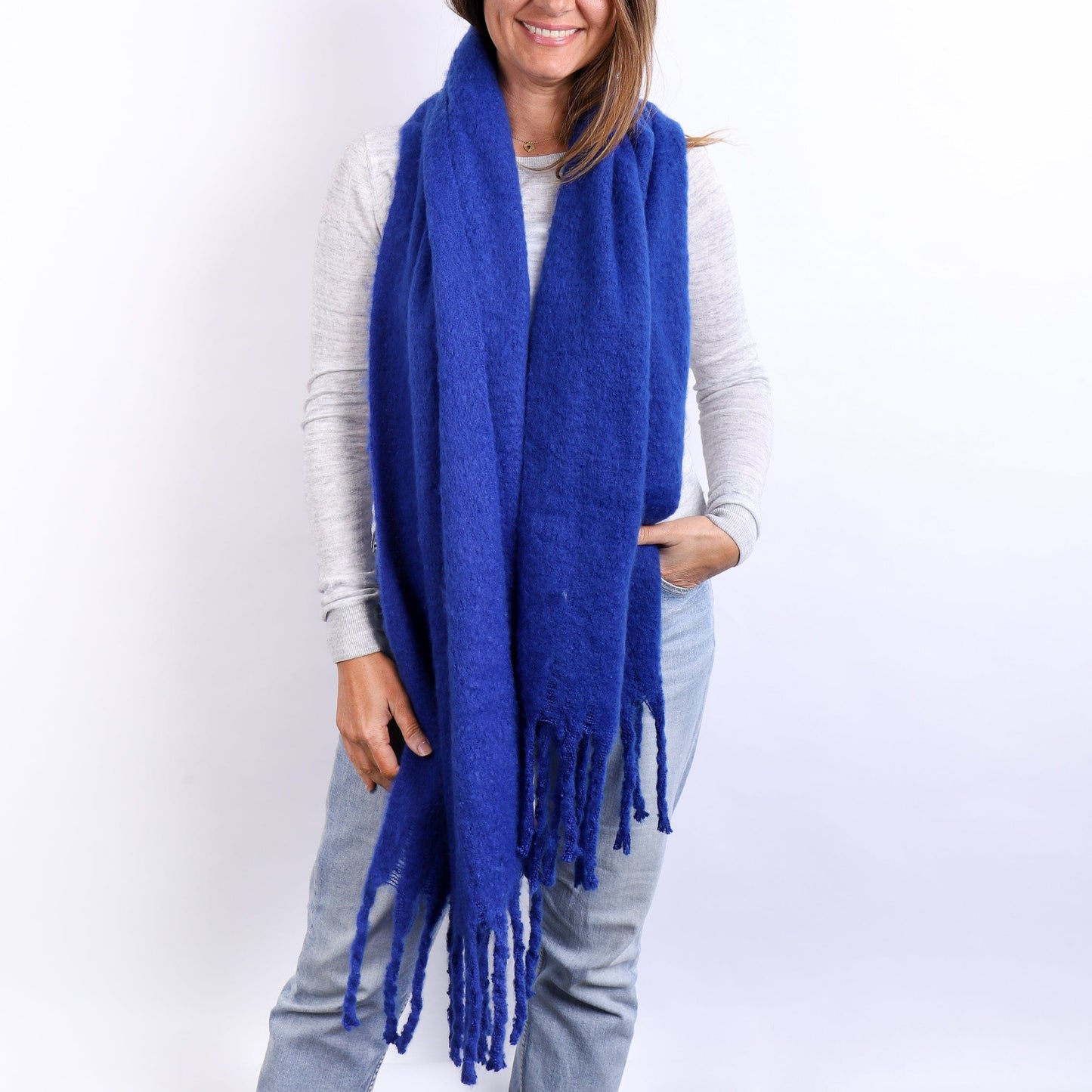 LEISURES ACCESSORIES SCARVES CARISSA Cobalt Blue