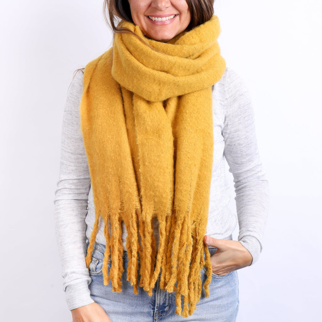 LEISURES ACCESSORIES SCARVES CARISSA Mustard