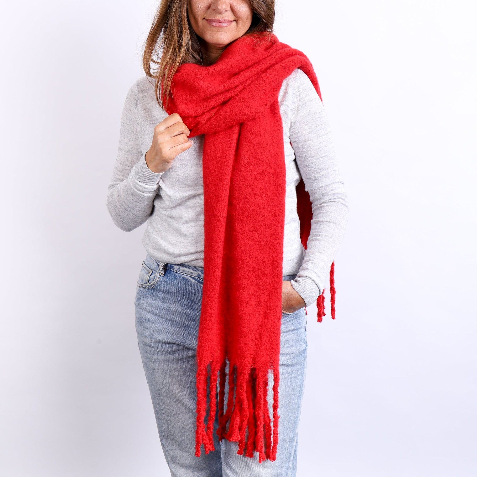LEISURES ACCESSORIES SCARVES CARISSA Red