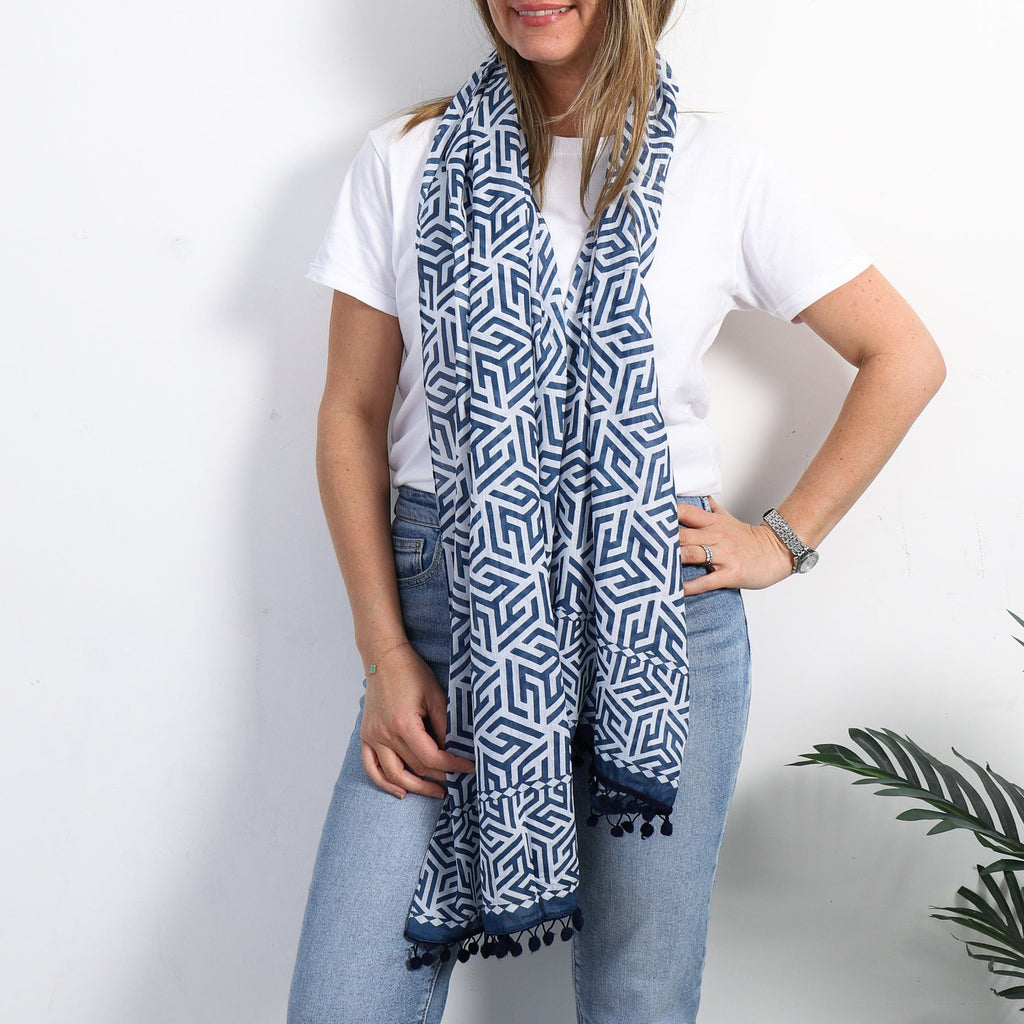 LEISURES ACCESSORIES SCARVES CLARK Blue