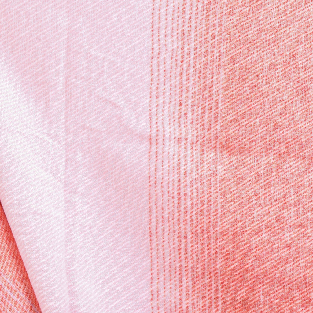 LEISURES ACCESSORIES SCARVES CLAYTON Coral and Pink