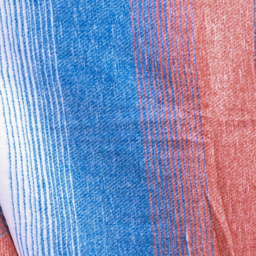 LEISURES ACCESSORIES SCARVES CLAYTON Navy and Coral