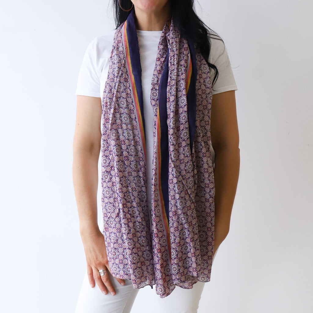 LEISURES ACCESSORIES SCARVES CLEMENTINE Lilac