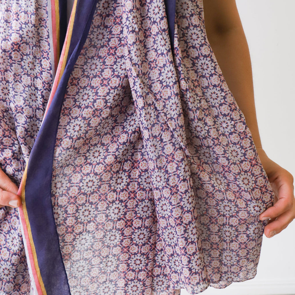 LEISURES ACCESSORIES SCARVES CLEMENTINE Lilac