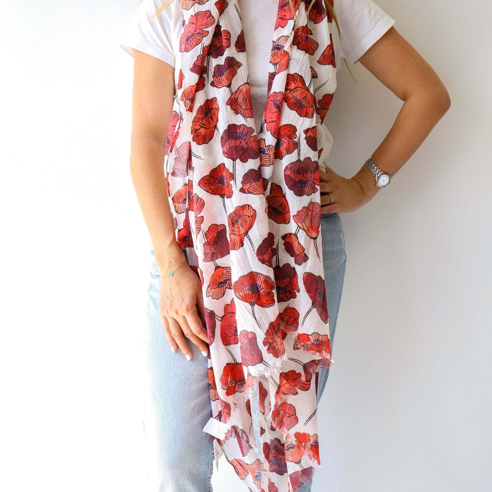 LEISURES ACCESSORIES SCARVES CRUISE Red
