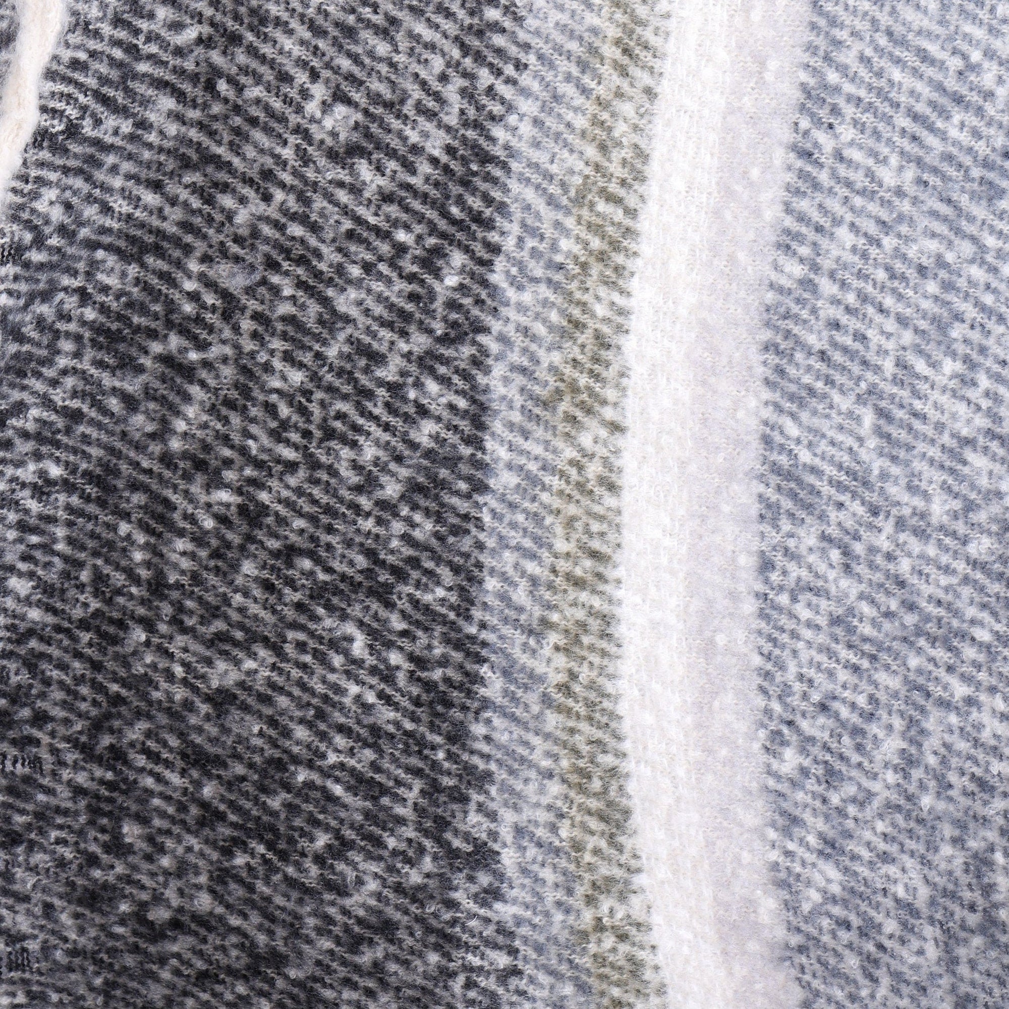 LEISURES ACCESSORIES SCARVES CURTIS Grey and Green