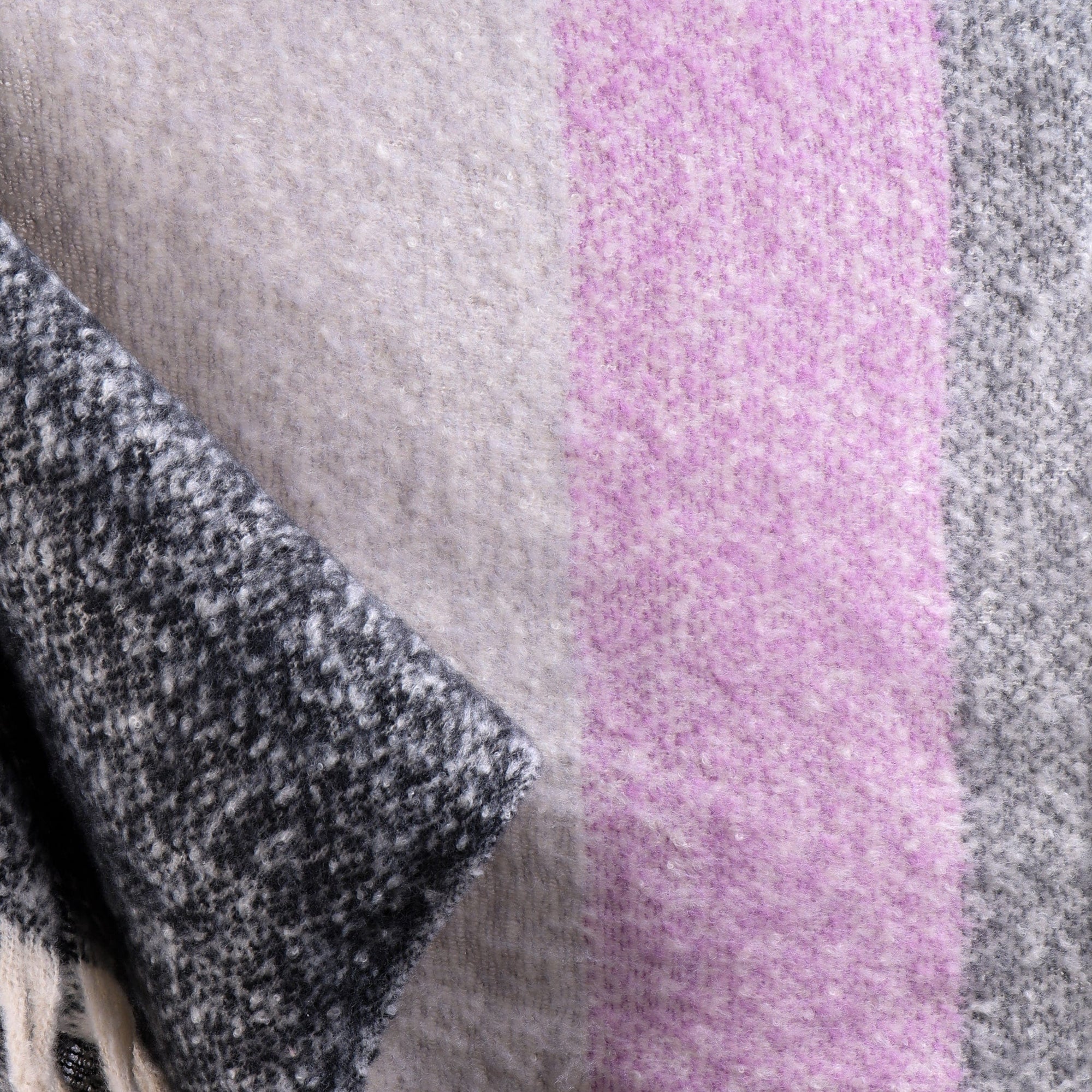 LEISURES ACCESSORIES SCARVES CURTIS Lilac/Grey
