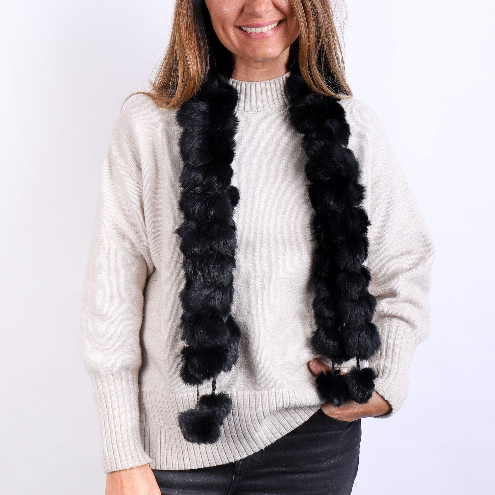 LEISURES ACCESSORIES SCARVES GEMMA Black