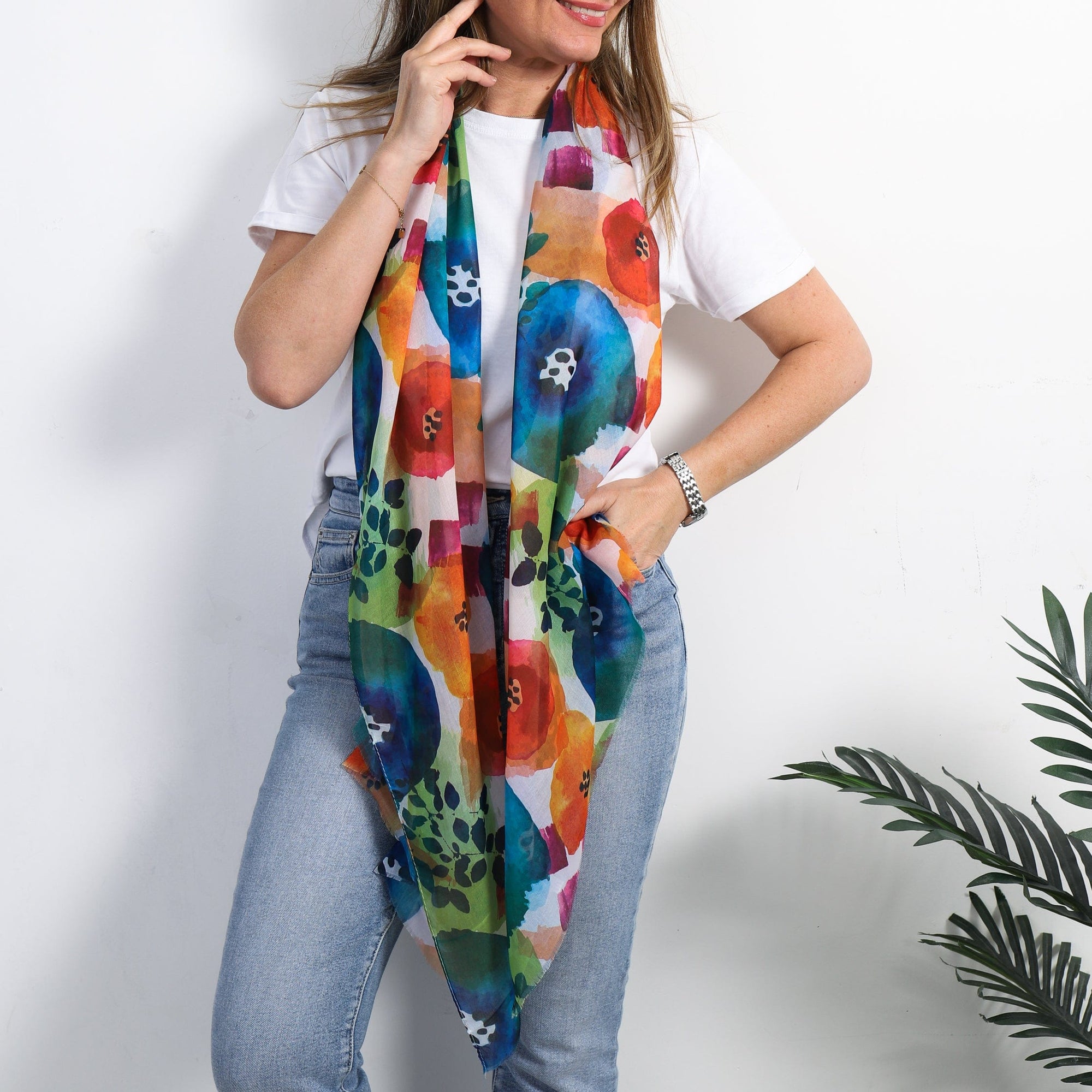 LEISURES ACCESSORIES SCARVES PINA Bright Multi