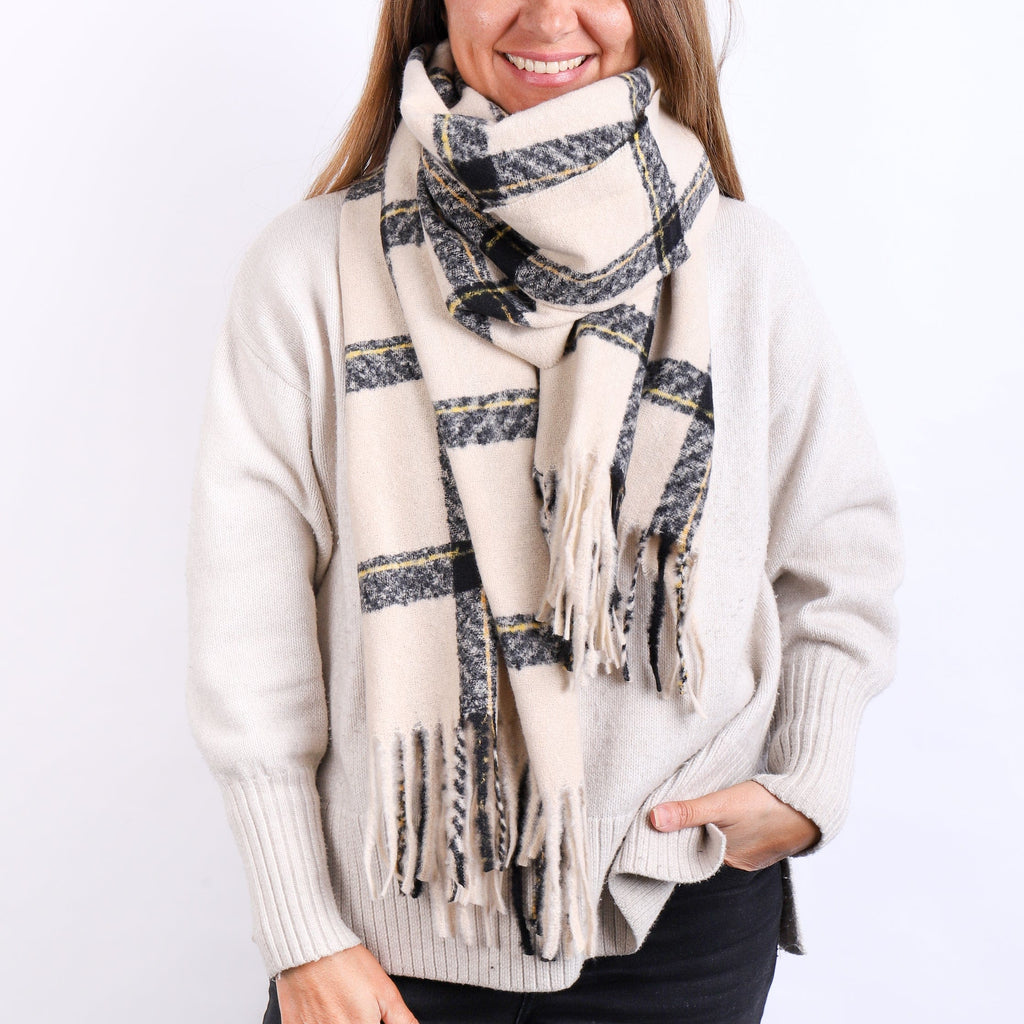 LEISURES ACCESSORIES SCARVES PREENA Cream