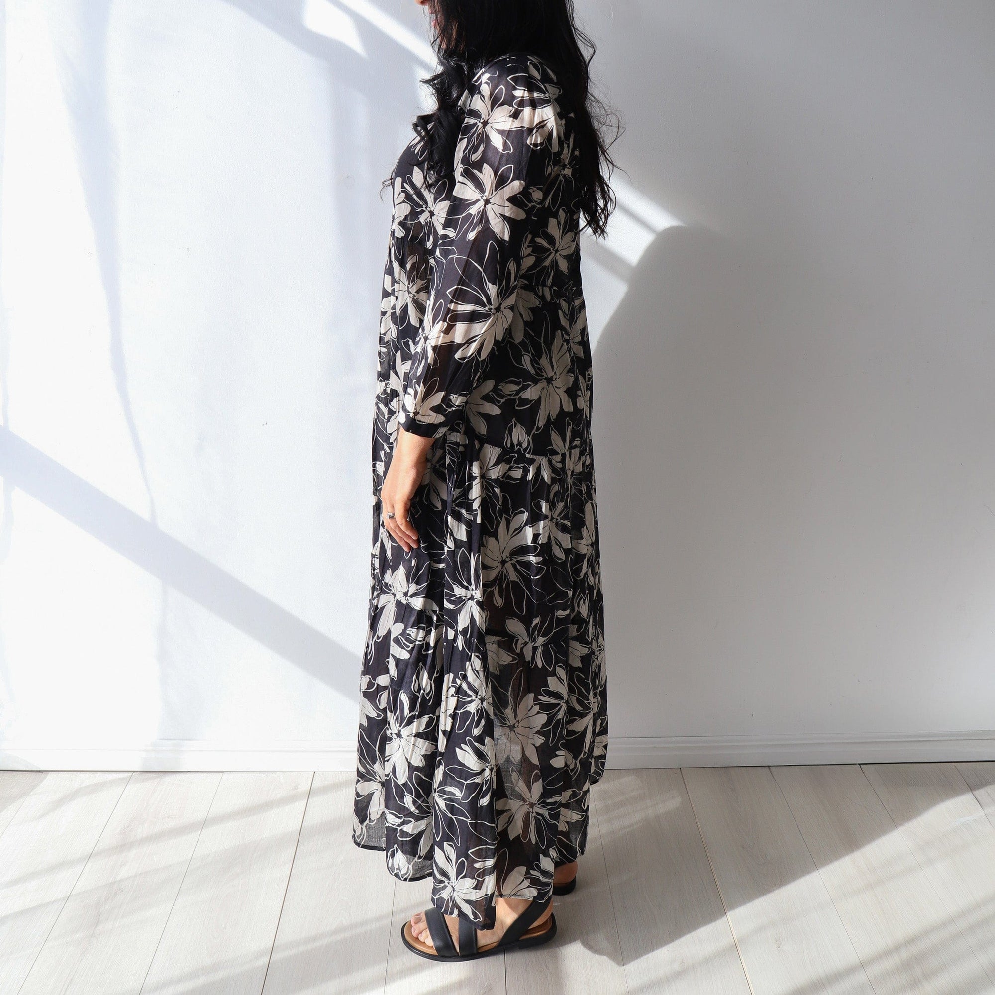 LEISURES ACCESSORIES SUMMER APPAREL CALLISTA Black Floral