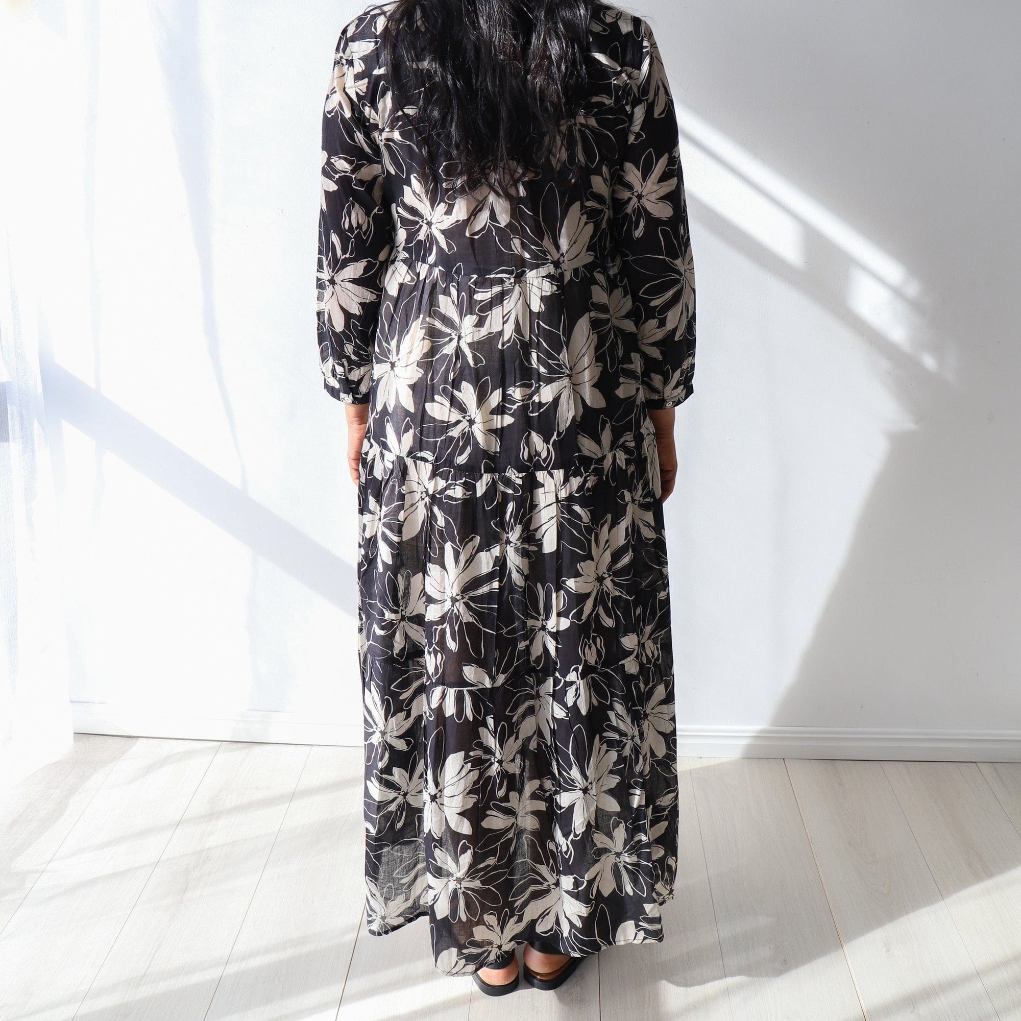 LEISURES ACCESSORIES SUMMER APPAREL CALLISTA Black Floral