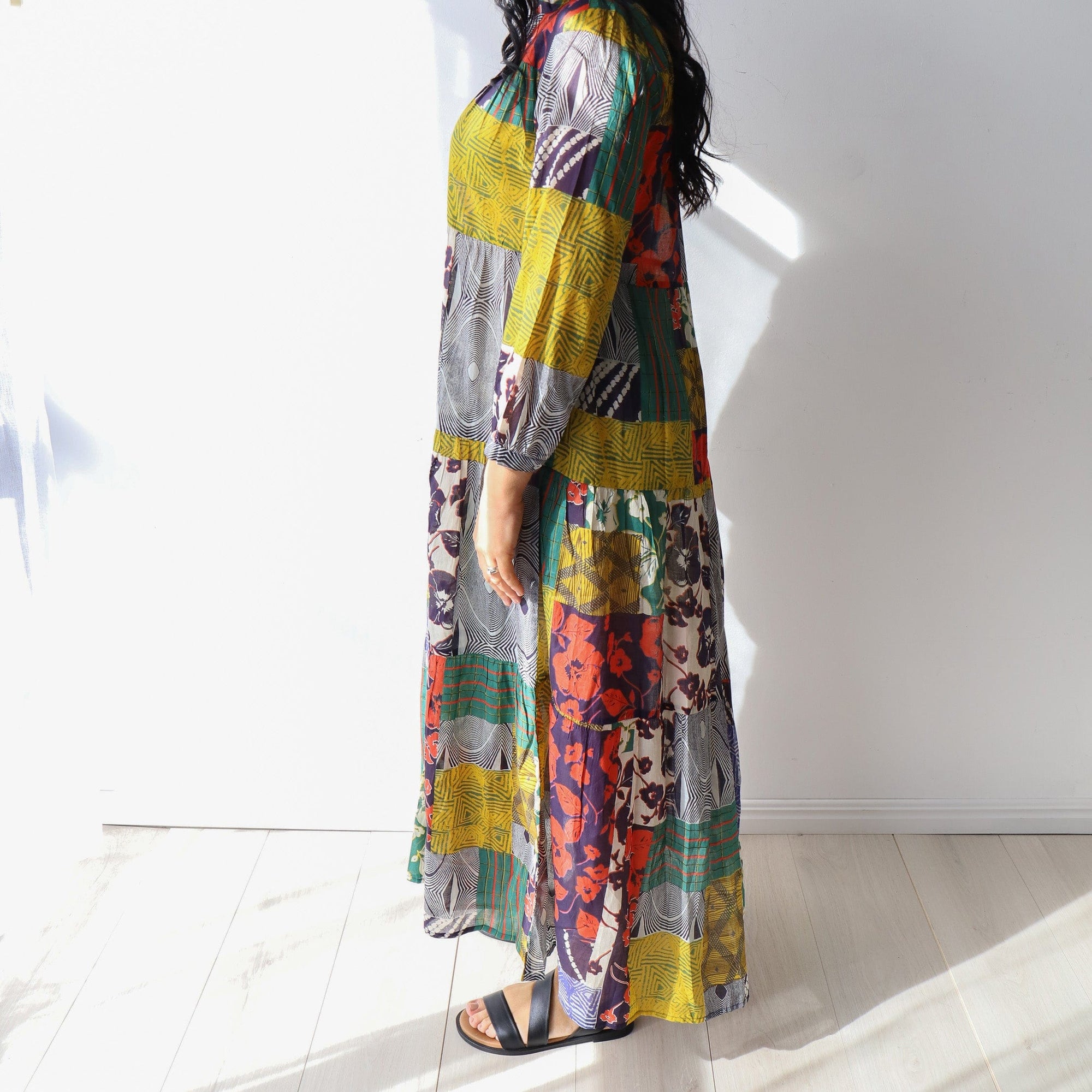 LEISURES ACCESSORIES SUMMER APPAREL CALLISTA Patchwork Print