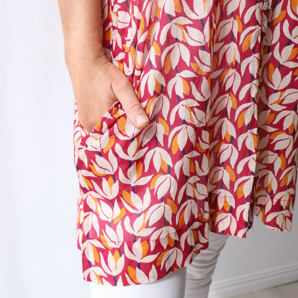 LEISURES ACCESSORIES SUMMER APPAREL CHRIS Dark Red Multi