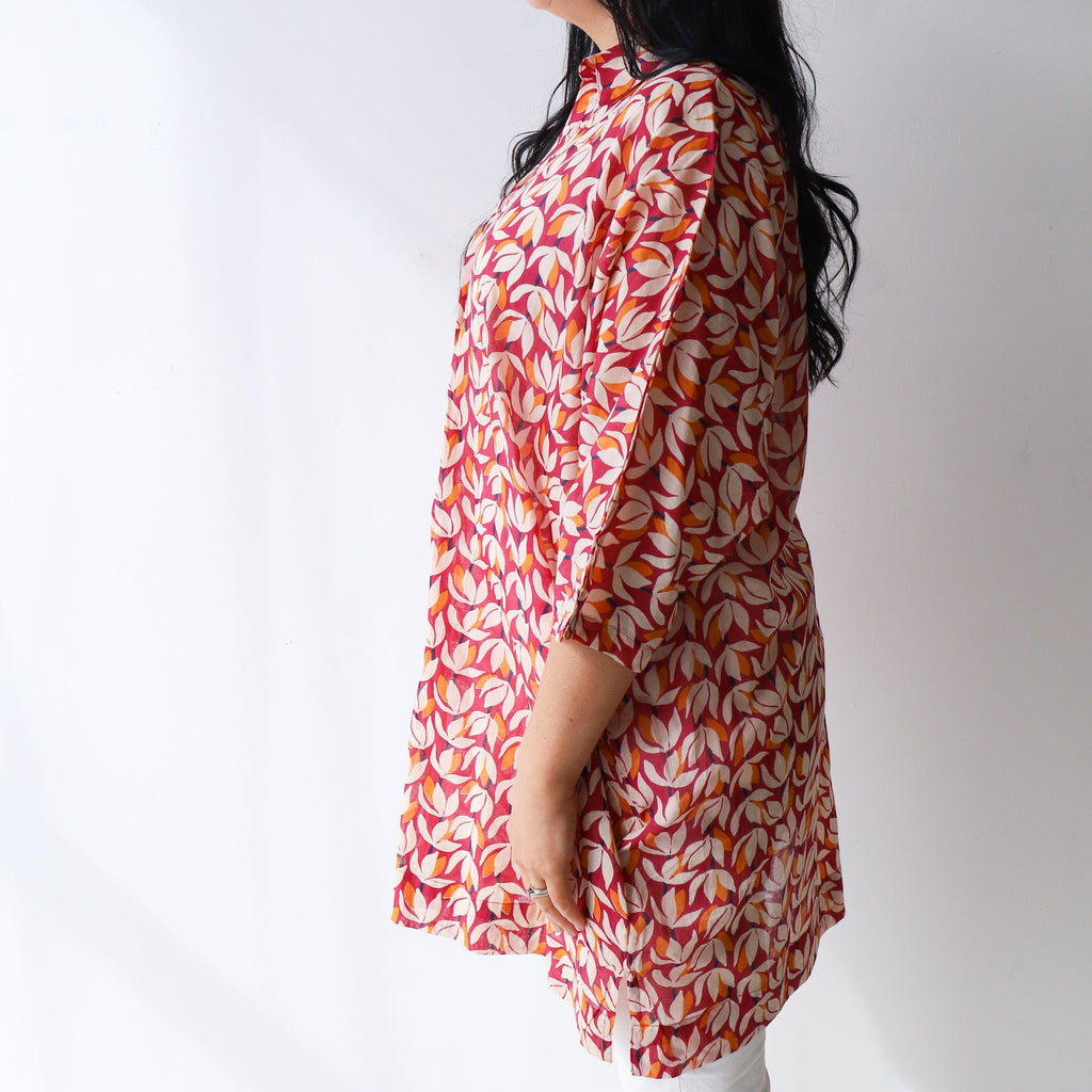 LEISURES ACCESSORIES SUMMER APPAREL CHRIS Dark Red Multi