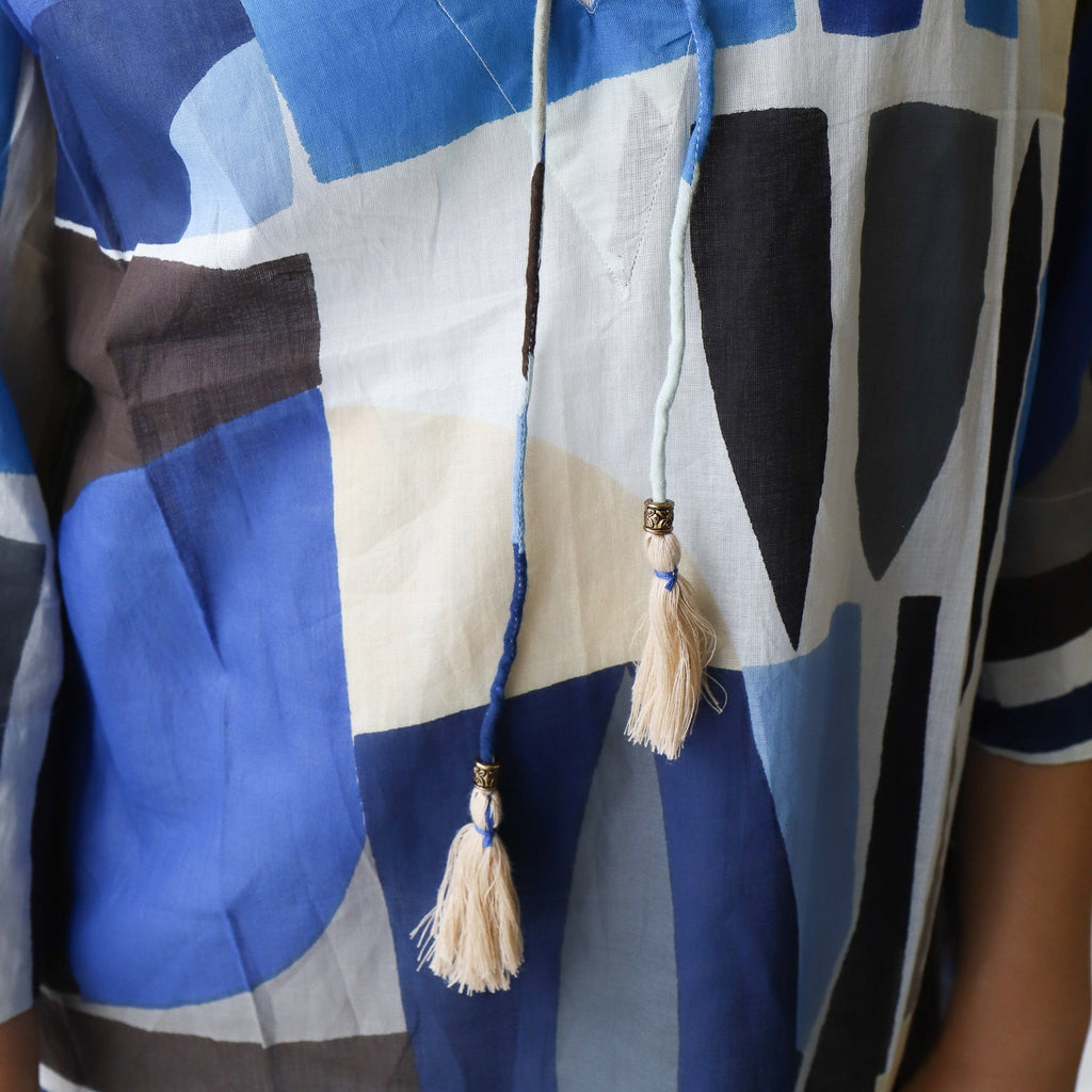 LEISURES ACCESSORIES SUMMER APPAREL CHRISTINE Blue Multi