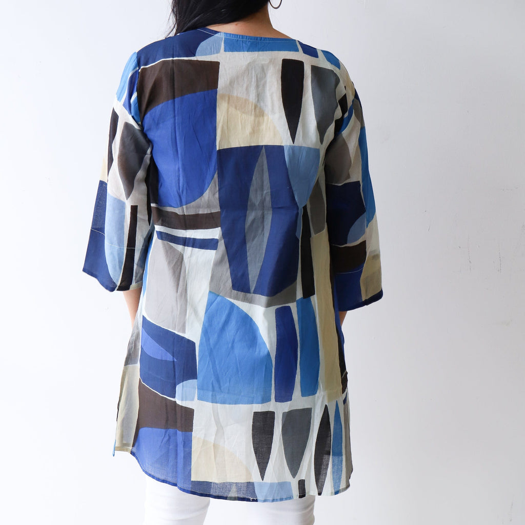 LEISURES ACCESSORIES SUMMER APPAREL CHRISTINE Blue Multi