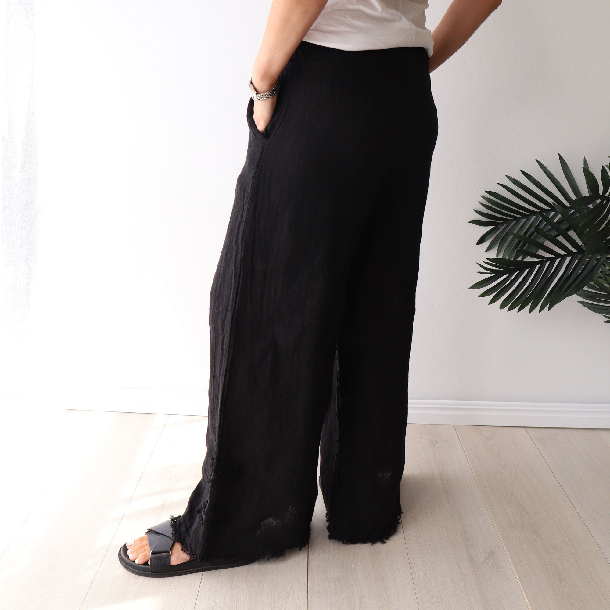 LEISURES ACCESSORIES SUMMER APPAREL FERN Black