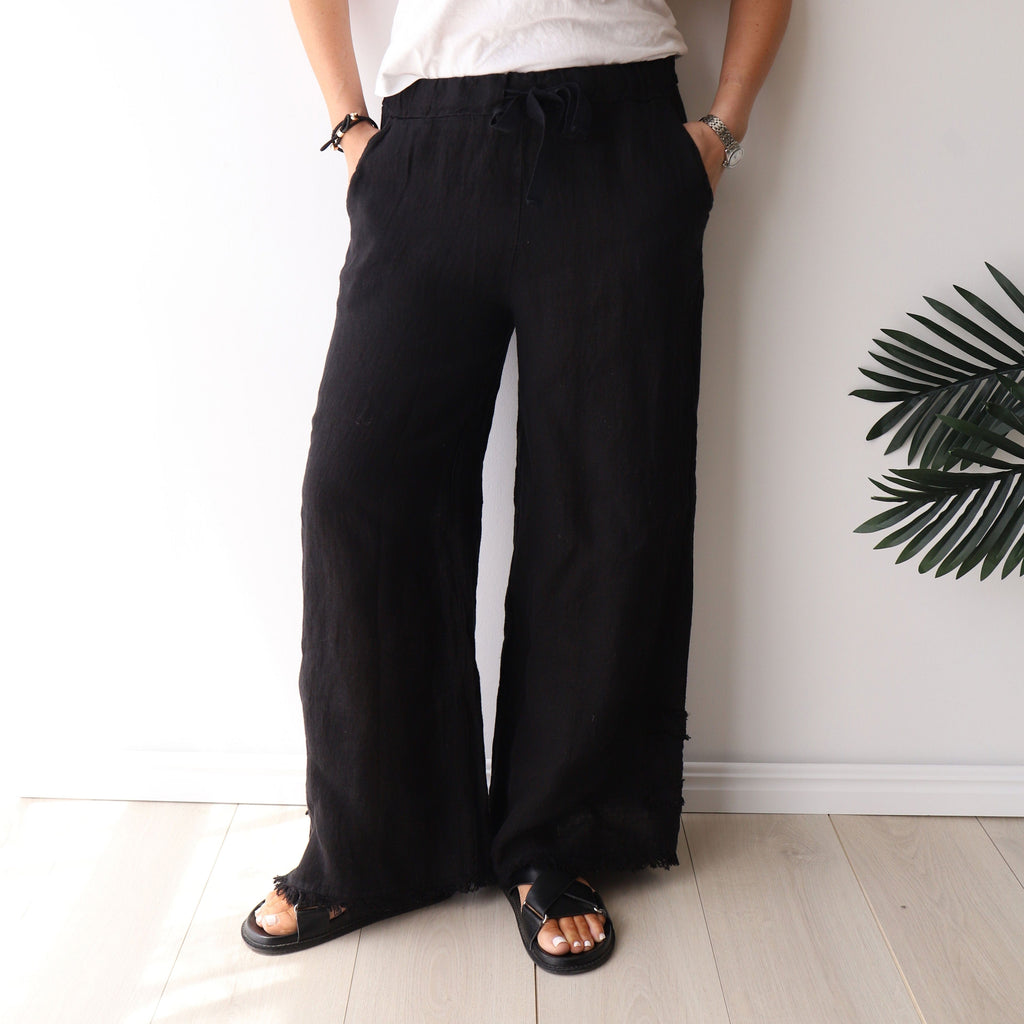 LEISURES ACCESSORIES SUMMER APPAREL FERN Black