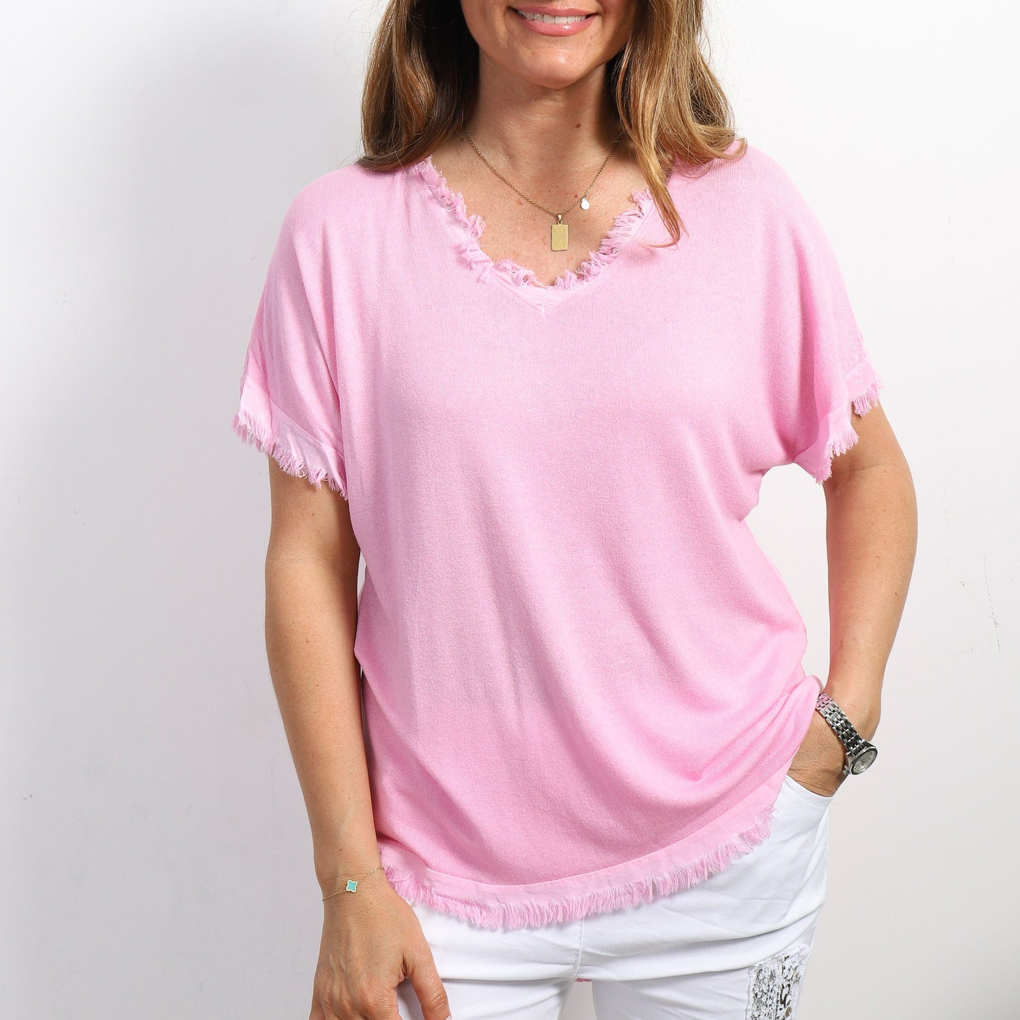 LEISURES ACCESSORIES SUMMER APPAREL FITZ Light Pink