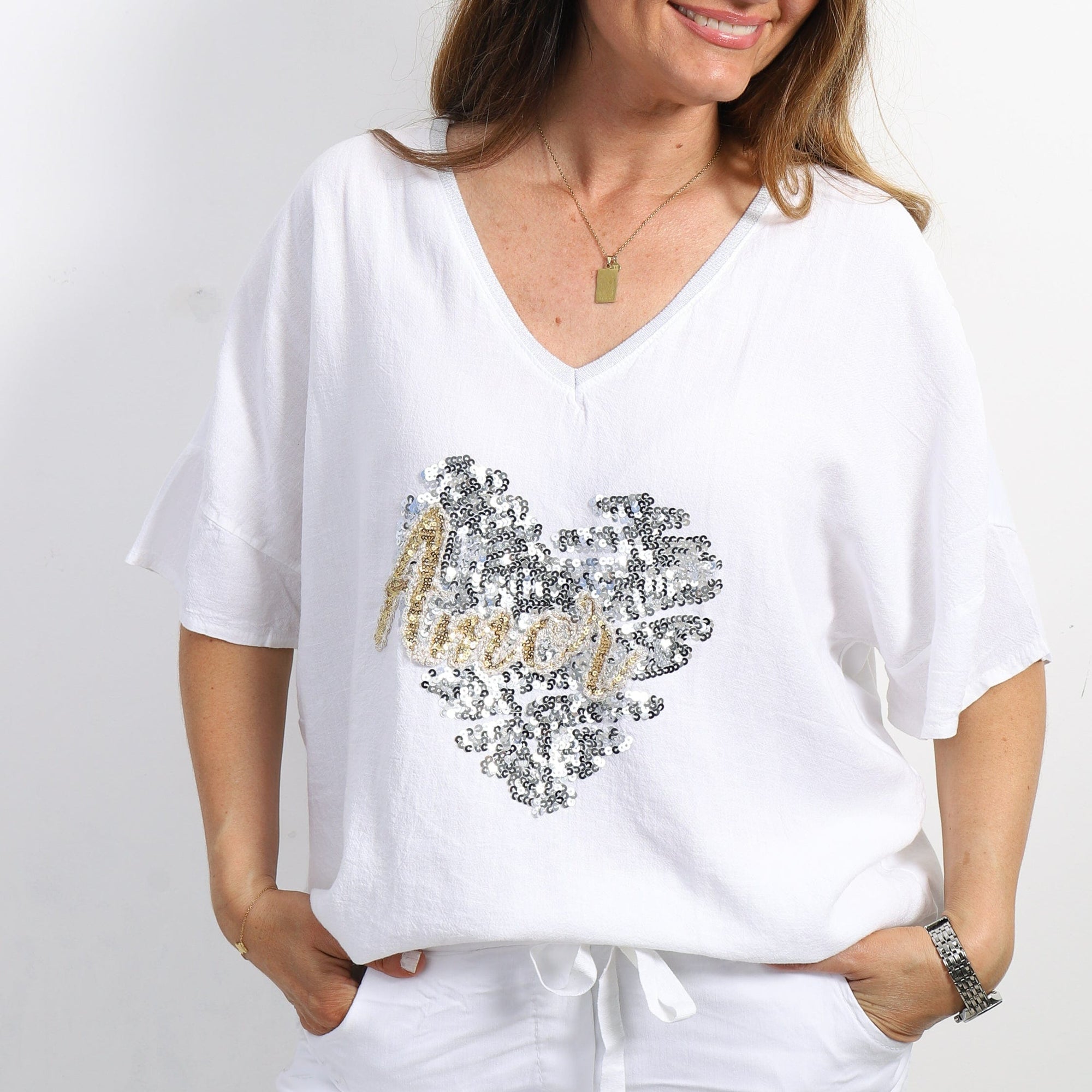 LEISURES ACCESSORIES SUMMER APPAREL FLETCHER White