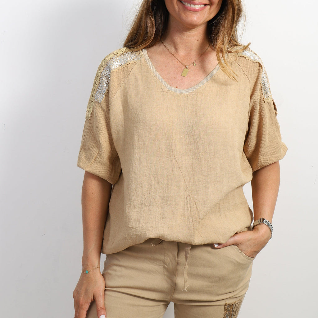 LEISURES ACCESSORIES SUMMER APPAREL FRANCO Camel